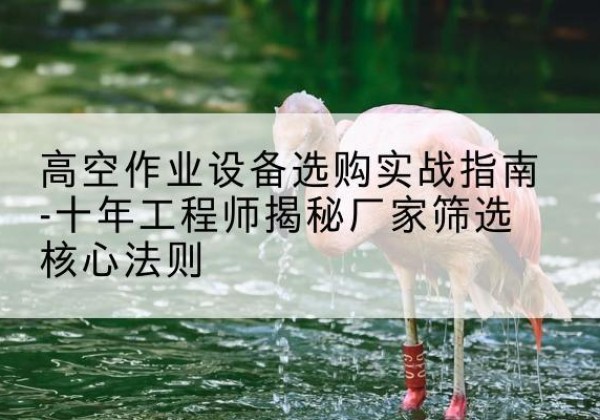 三穗剪叉式升降机厂家-高空作业设备选购实战指南-十年工程师揭秘厂家筛选核心法则